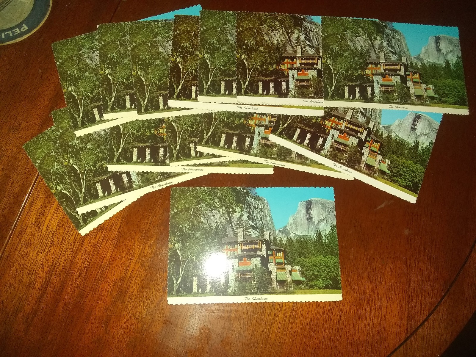 Vintage Ahwahnee Hotel Yosemite National Park Post Cards Lot of 15