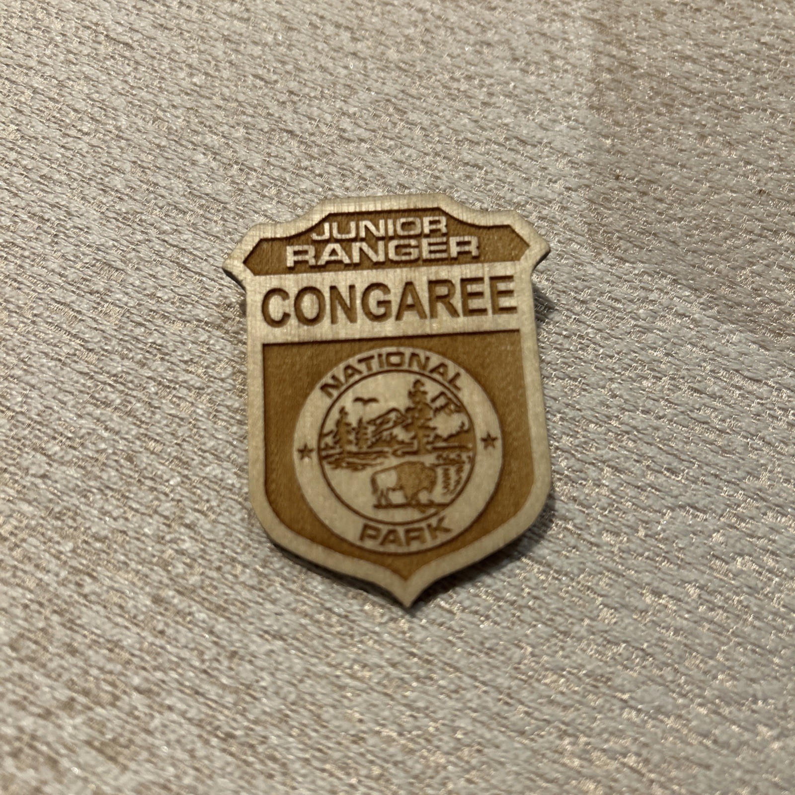 Congaree National Park Junior Ranger Badge
