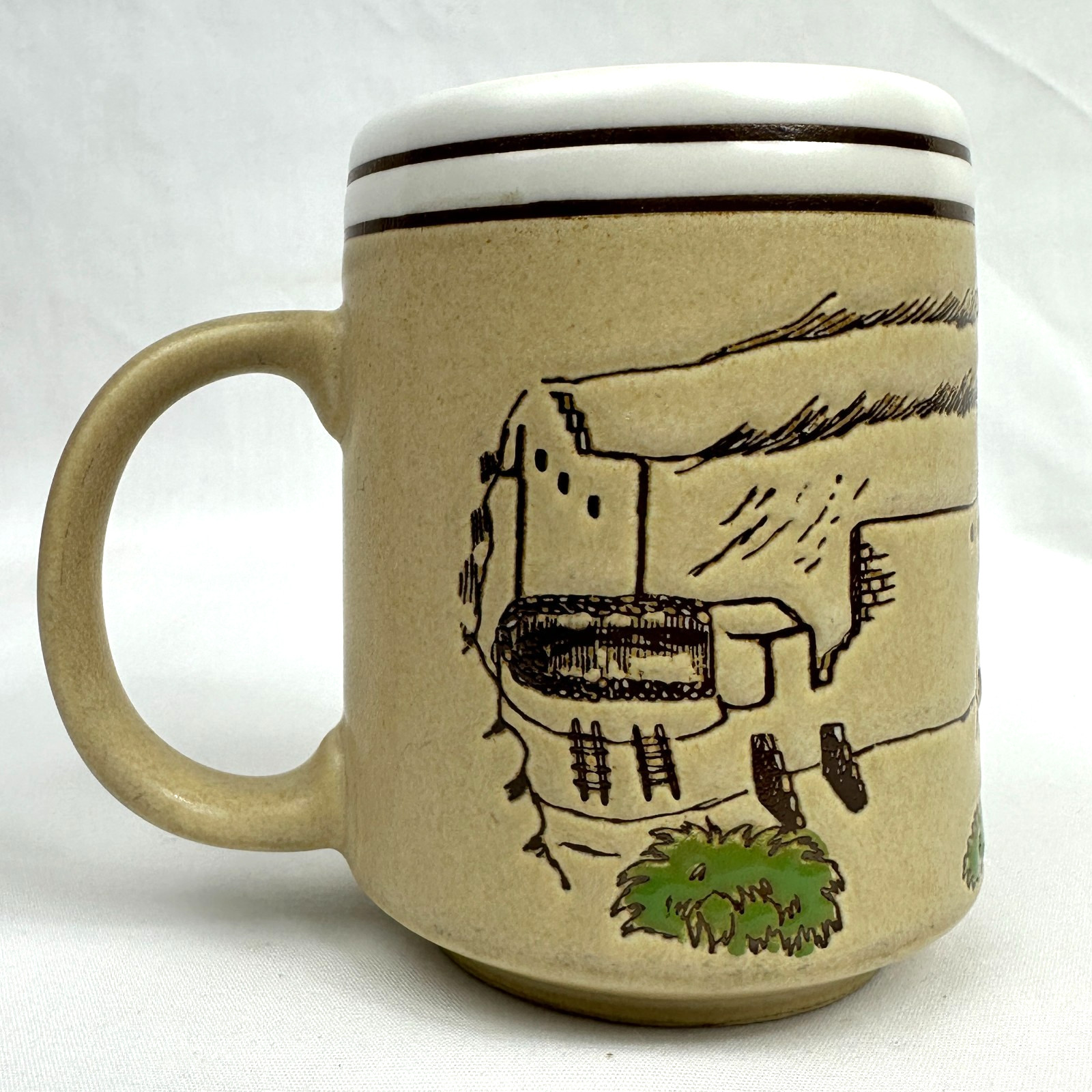 Vintage Mesa Verde National Park Souvenir Mug Southwest Cliff Dwellings Cup