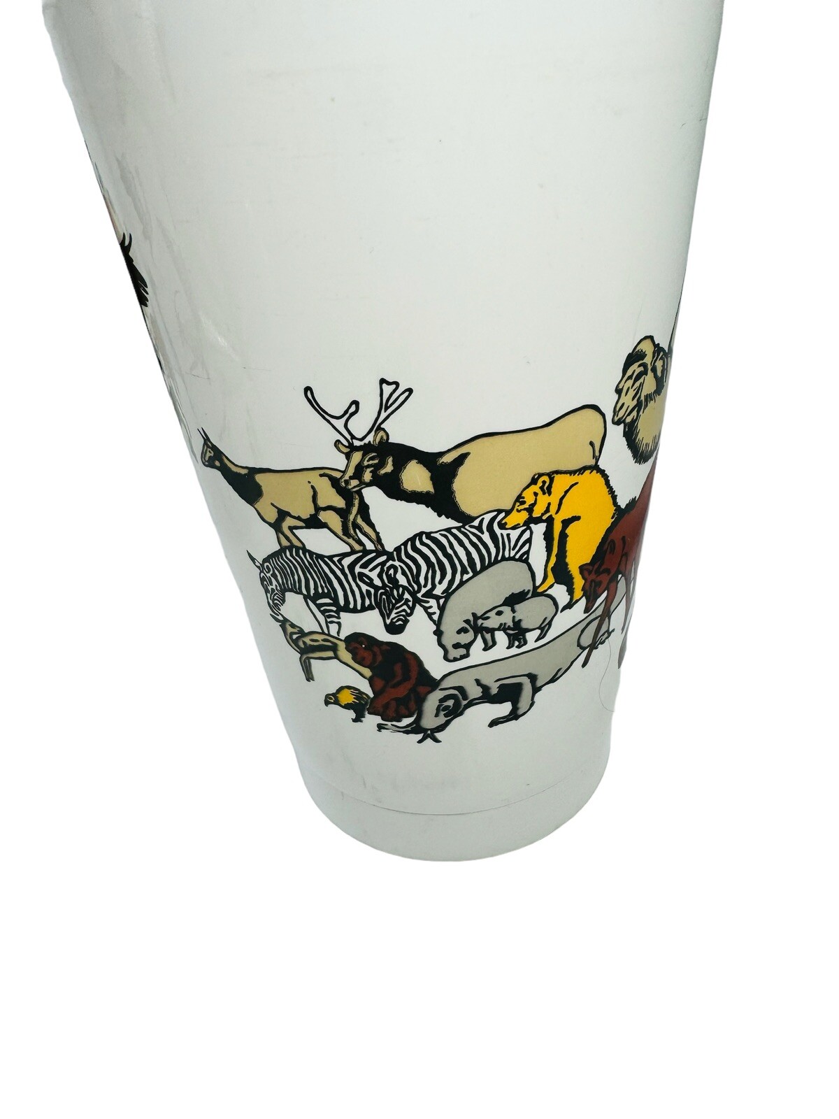 Smithsonian Institution National Zoological Park Plastic Cups Souvenirs Lot Of 4