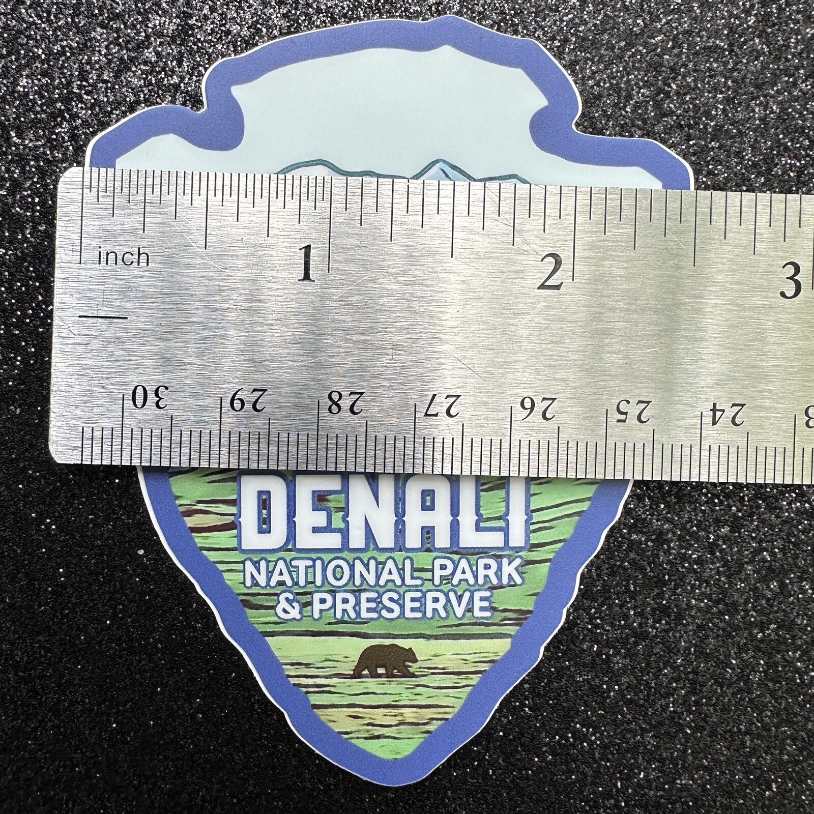 Denali National Park & Preserve Weatherproof Vinyl Sticker