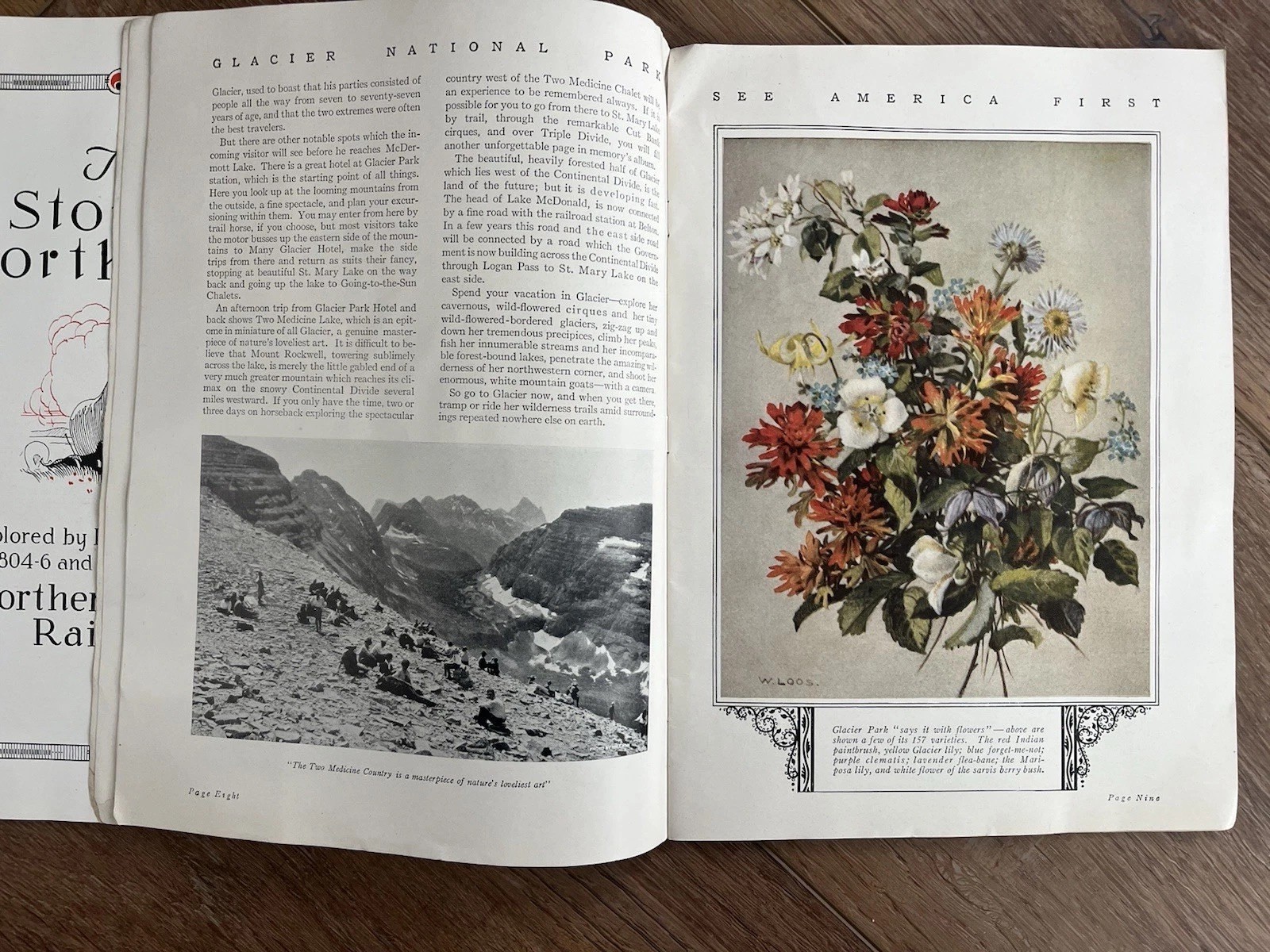 Travel Brochures Glacier National Park And The Storied Northwest