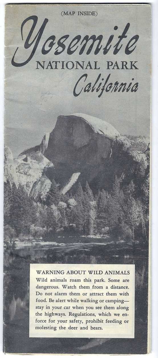 1909–56 mixed lot YOSEMITE NATIONAL PARK Brochures, Postcards, Print, Photos etc