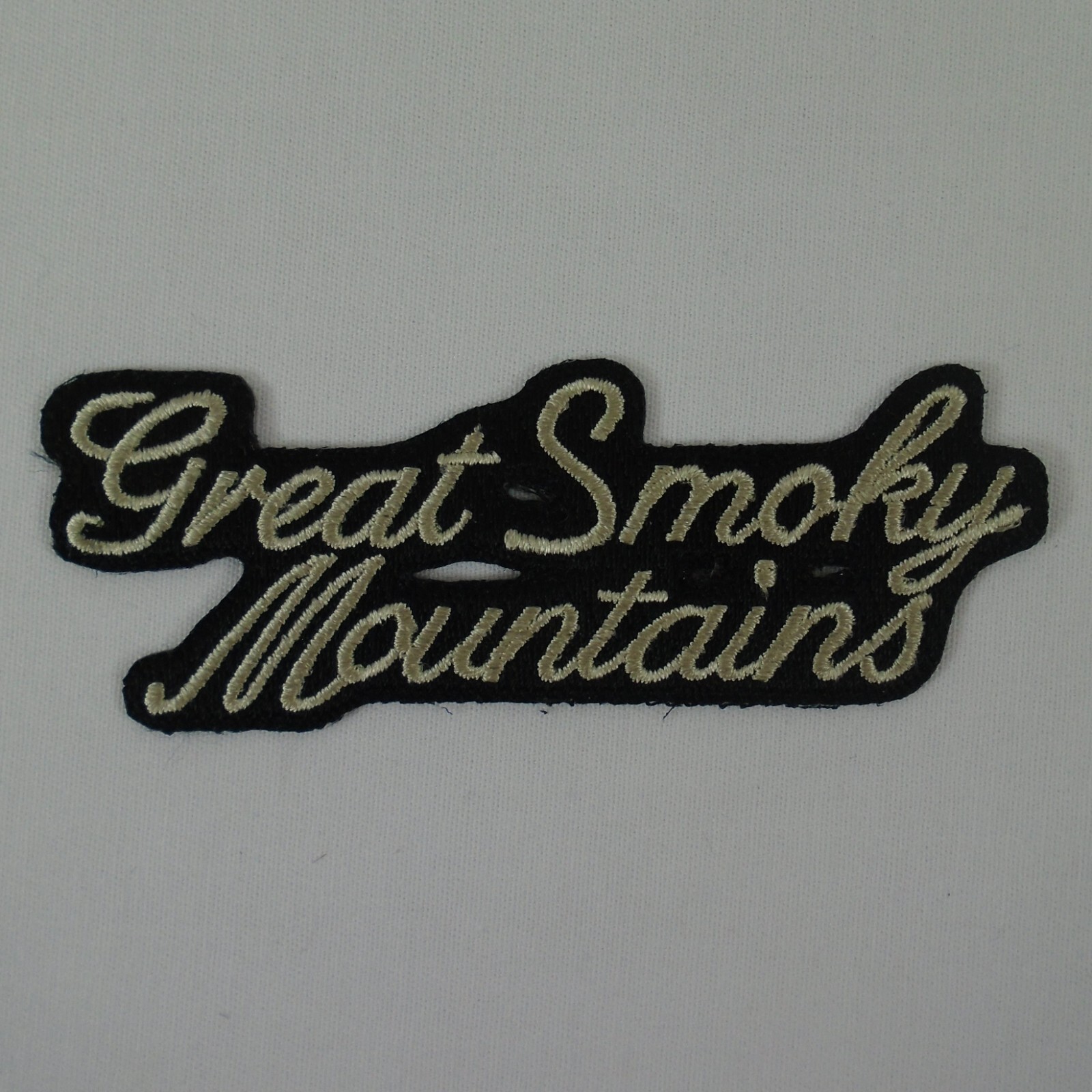 Great Smoky Mountains Iron On Patch Gatlinburg Pigeon Forge Tennessee GSMNP