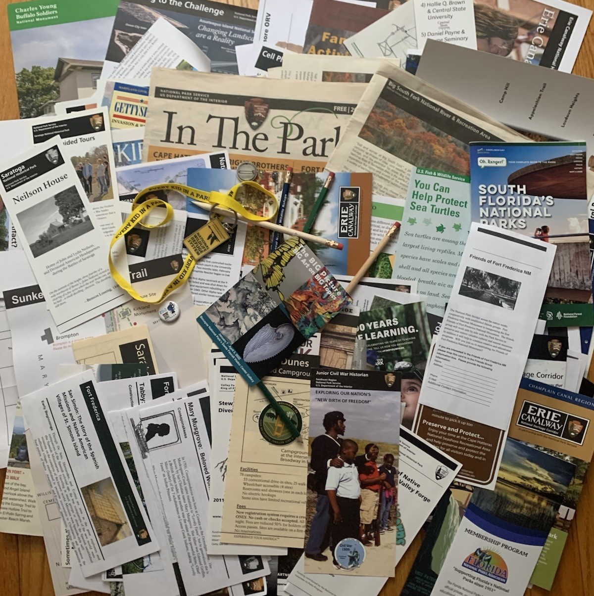 Lot of National Park Items, Brochures, U.S. Fish and Wildlife Service