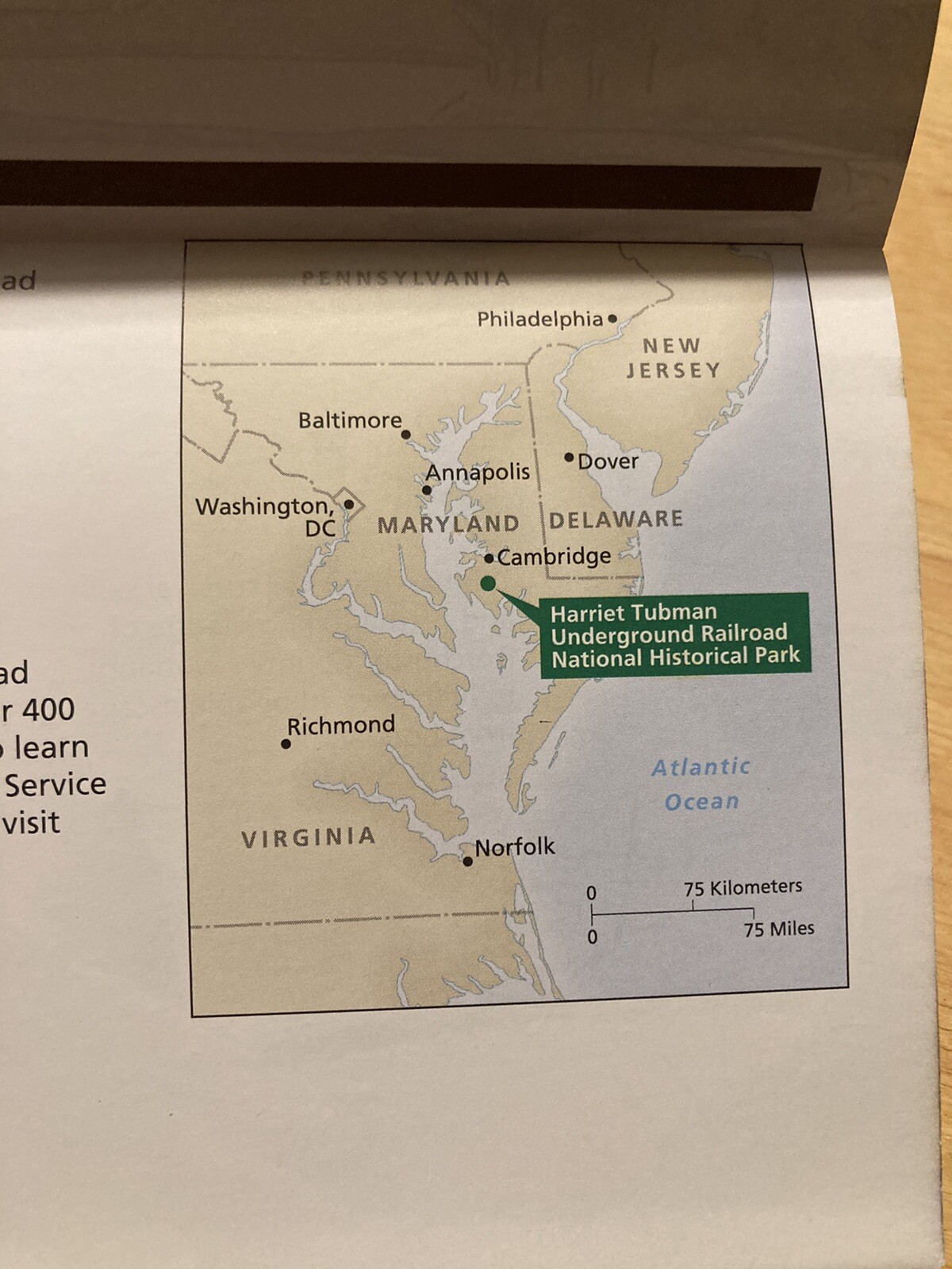 Harriet Tubman Underground Railroad National Historical Park NPS Unigrid