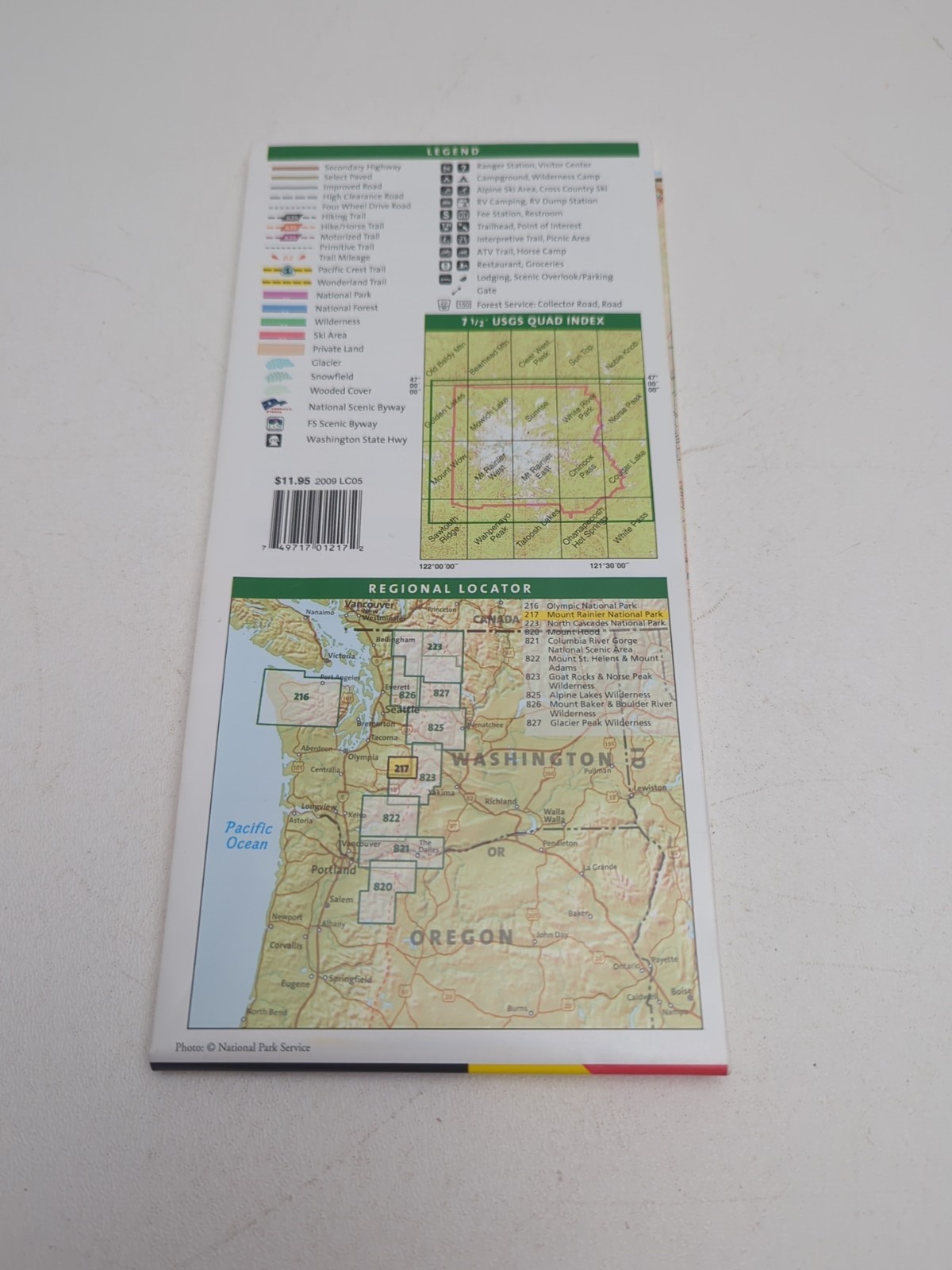 national geographic trails illustrated – Mount Rainier