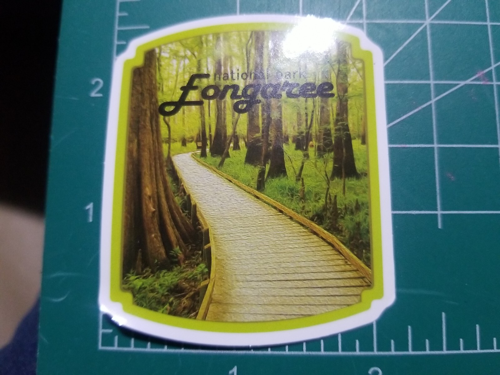Fongaree National Park Vinyl Sticker / Decal. Waterproof 2″ X 2.5″