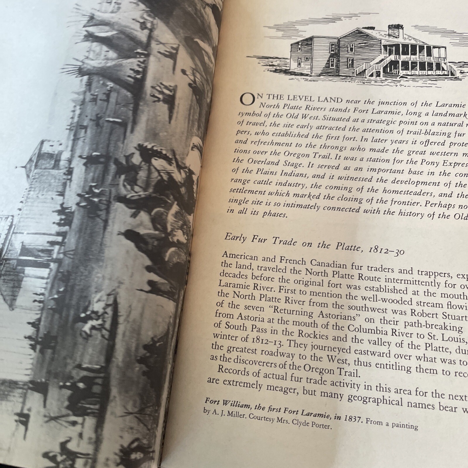 Fort Laramie National Monument Booklet David Hieb 1954