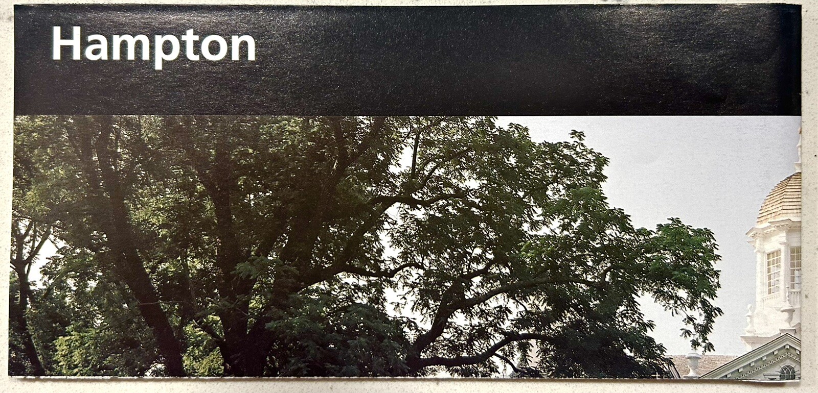 HAMPTON; National Park Service Brochure, Towson Maryland