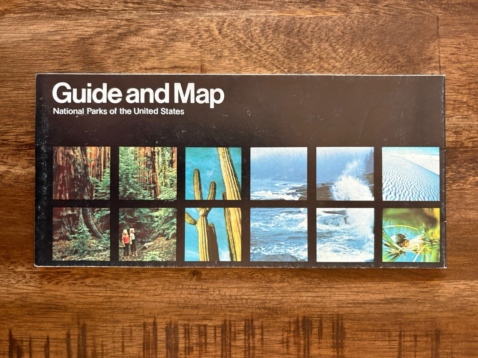 National Parks Guide and Map 1984 – Unigrid Brochure Map Pamphlet
