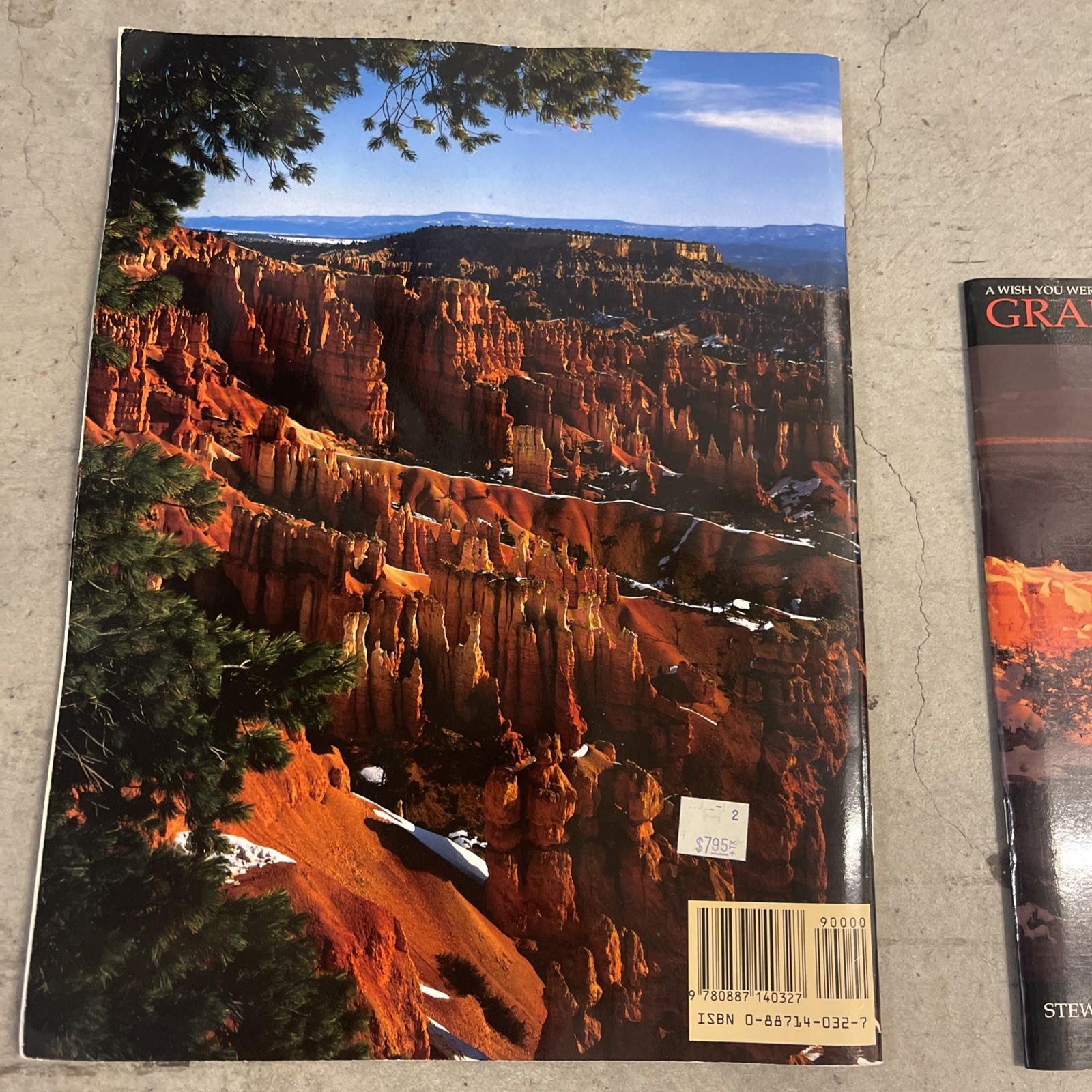 Bryce Canyon & Grand Canyon National Park Photo Books Travel Nature Lot 2