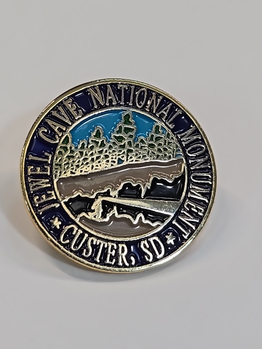 Jewel Cave National Monument Travel Souvenir Lapel Custer South Dakota
