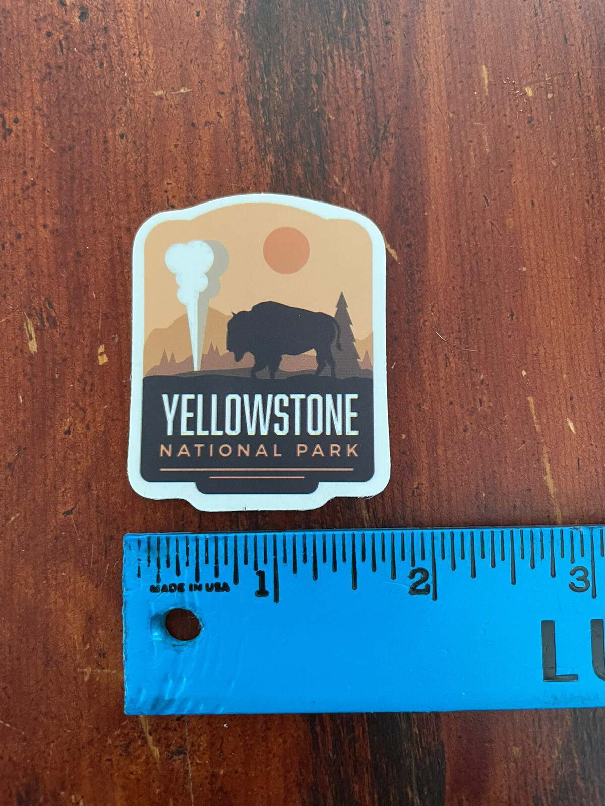 Yellowstone National Park Outdoor Wilderness Sticker Decal