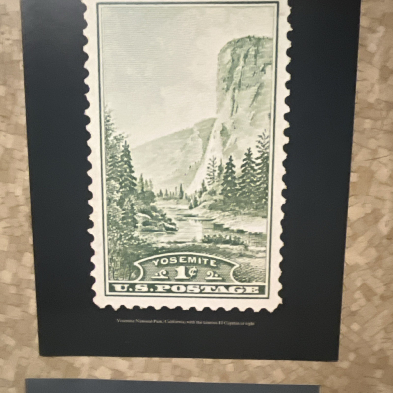 Set of 4 National Park Stamp Prints – Grand Canyon, Yosemite, Zion & Smoky Moun…