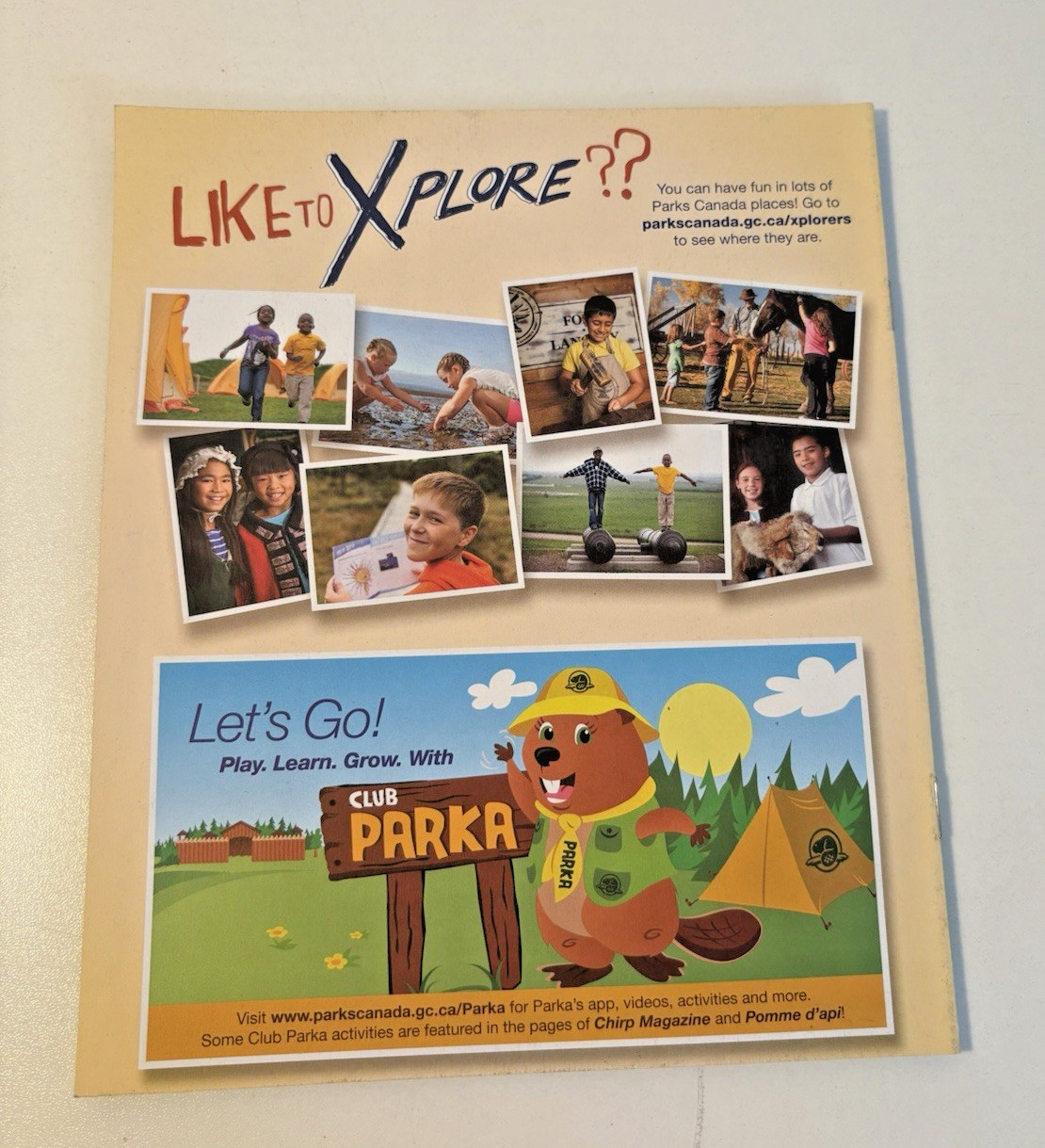 Club Parka Activity Book Kids Parks Canada Government Canada