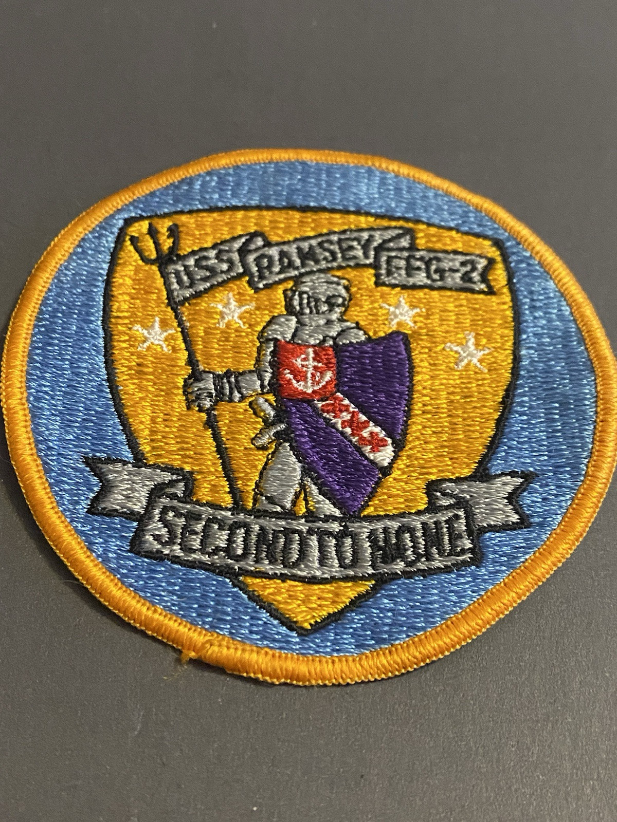 VTG USS RAMSEY Deg-2 Sew On Patch
