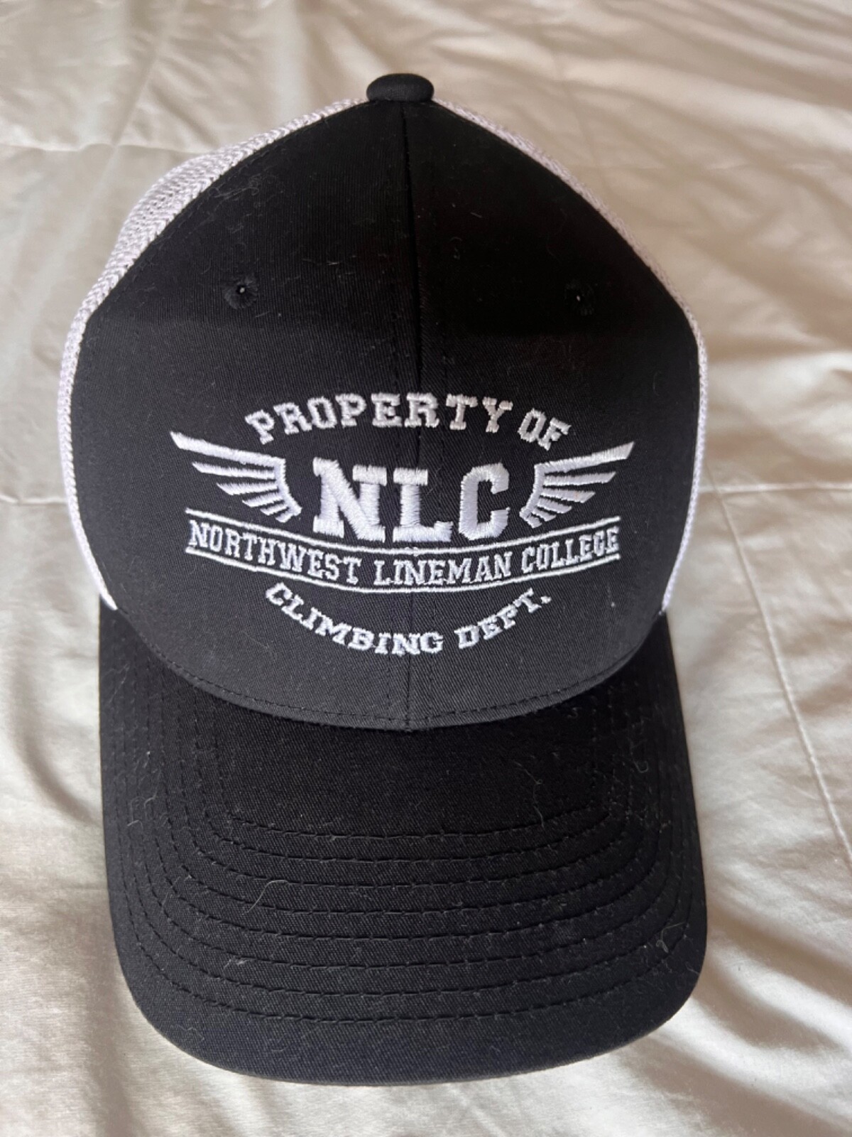 NORTHWEST LINEMAN COLLEGE NLC Baseball Hat Cap Climbing Department Idaho