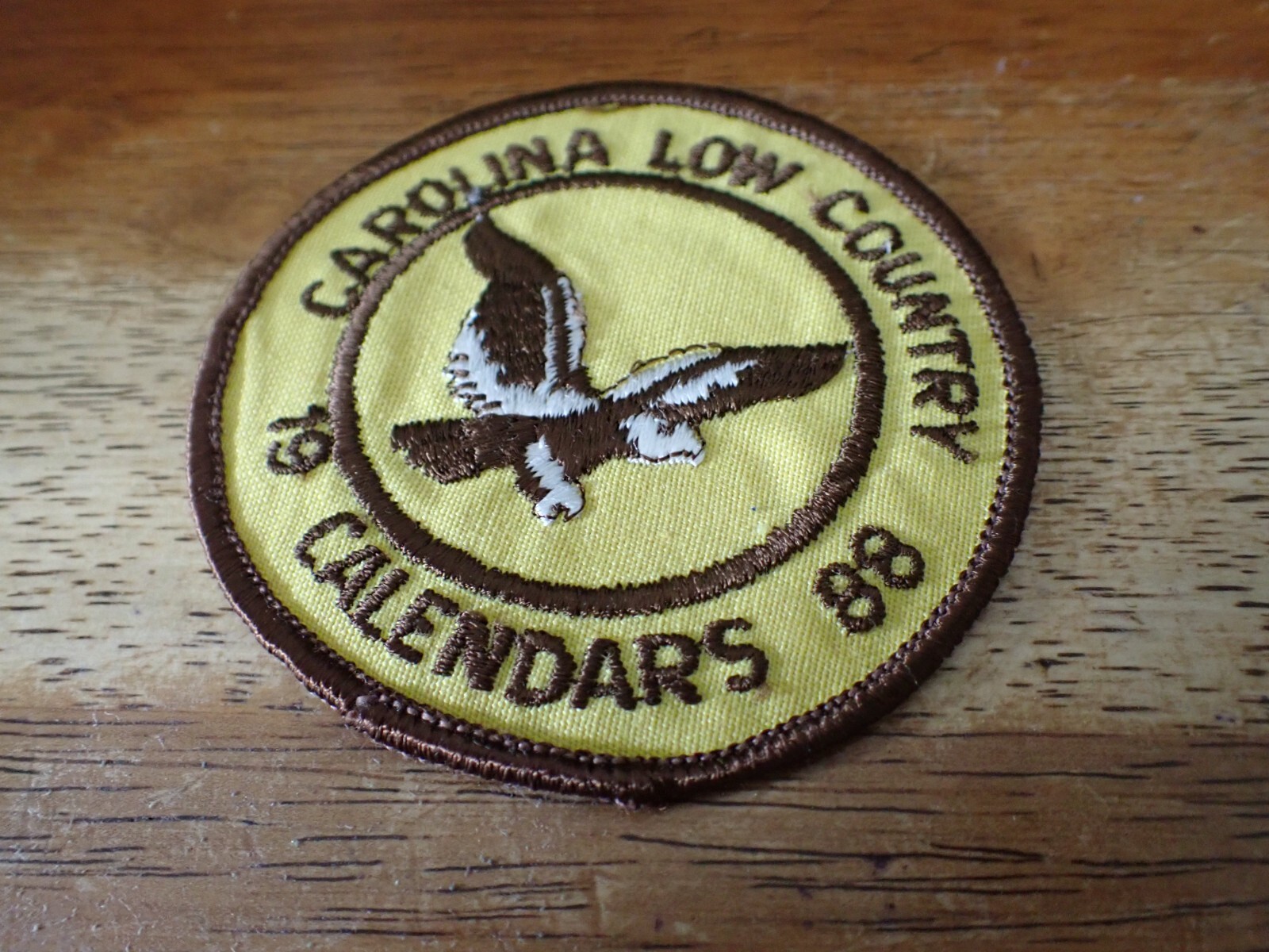 CAROLINA LOW COUNTRY 1988 CALENDARS STATE PARKS PATCH BX z#14