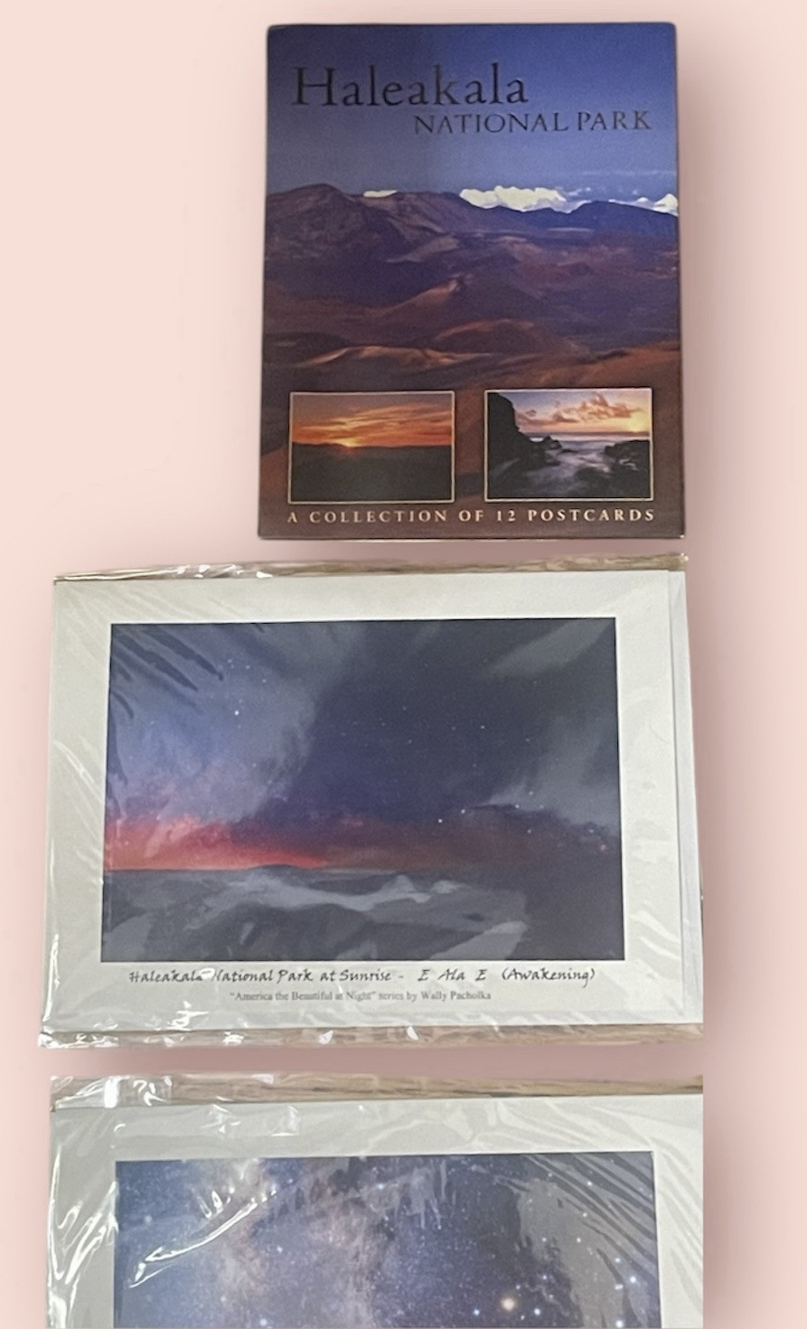 HALEAKALA NATIONAL PARK MAUI HAWAII PIN KEYCHAIN POSTCARDS SOUVENIR LOT RARE