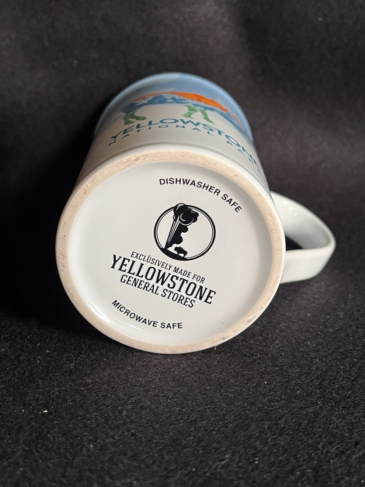 Yellowstone National Park General Store Mosaic Moose Coffee Mug 14 Oz