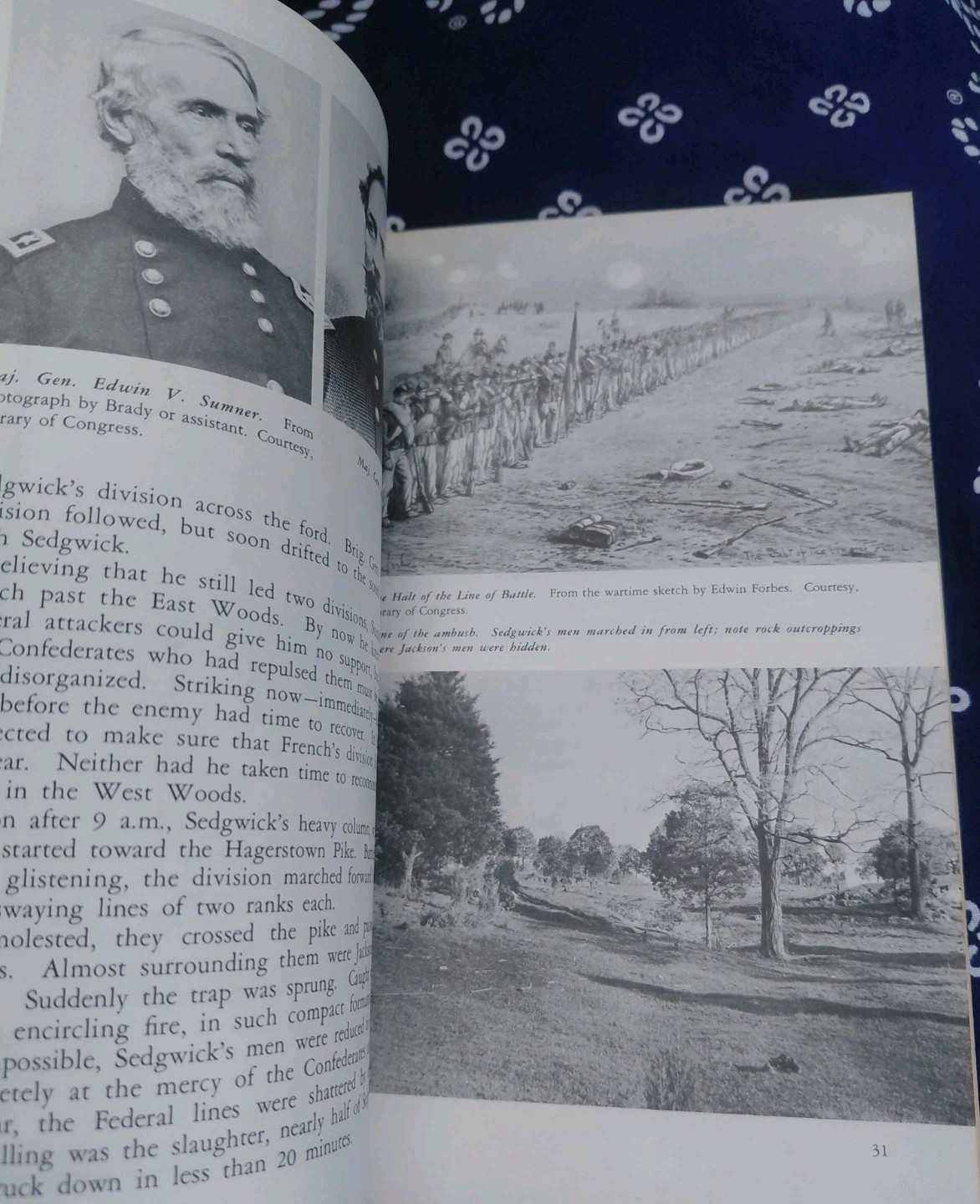 VTG Antietam National Battlefield Site Maryland Paperback book 1961