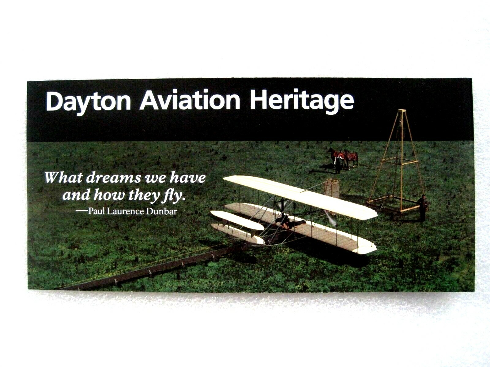 Dayton Aviation National Historical Park National Park Service Brochure Map