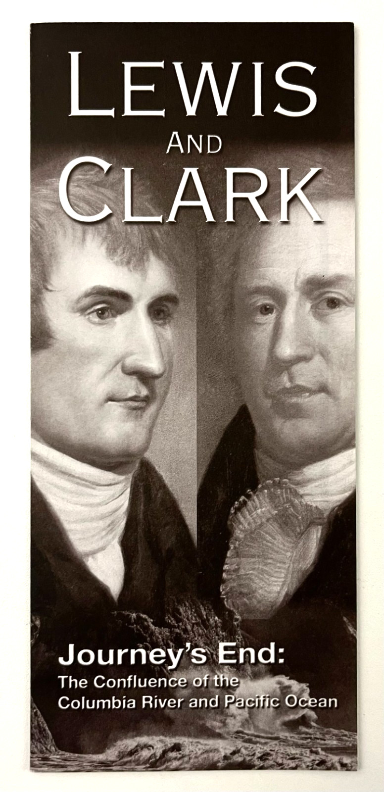 2005 Lewis Clark National Historic Parks Trail Guide Map Vintage Travel Brochure