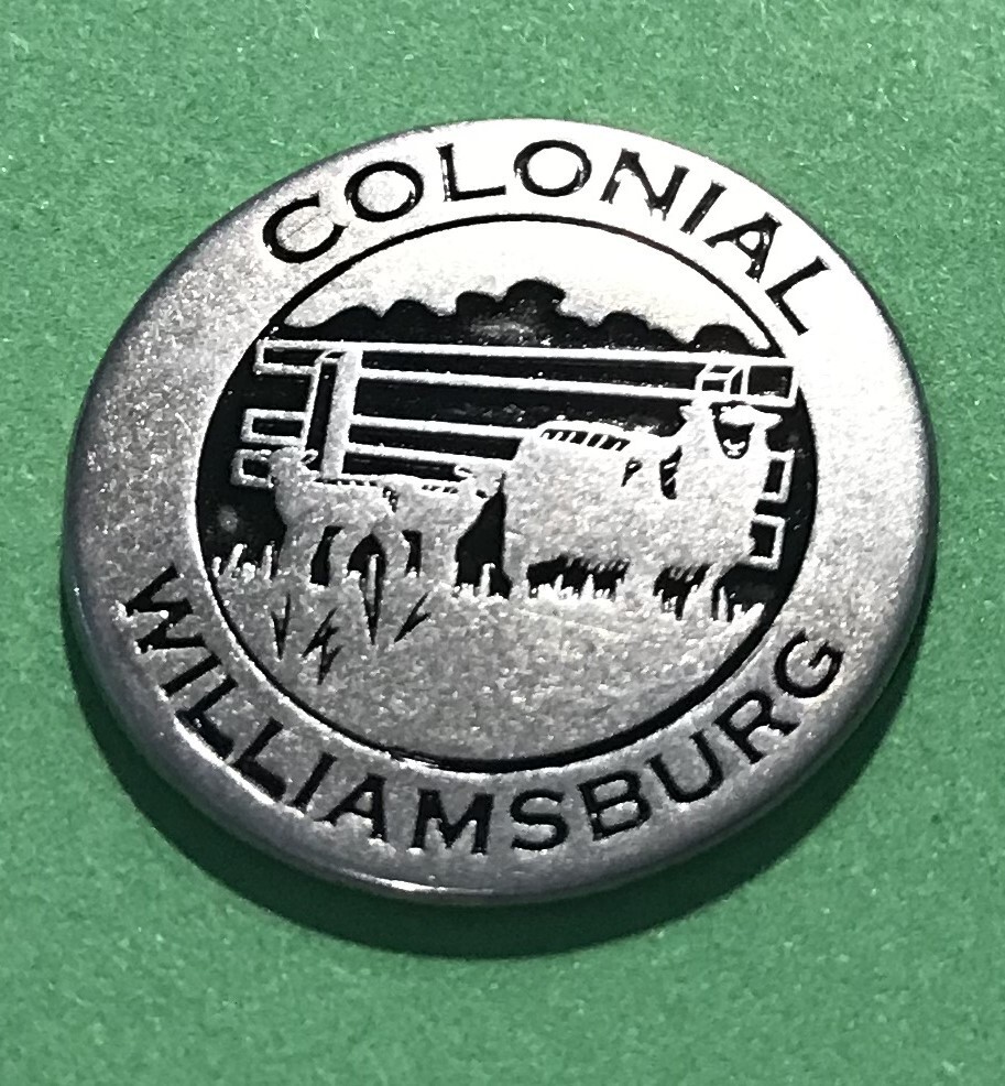 Colonial Williamsburg Carriage & Farm Token