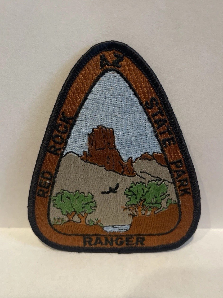 Vintage Red Rock State Park Ranger Patch NEW