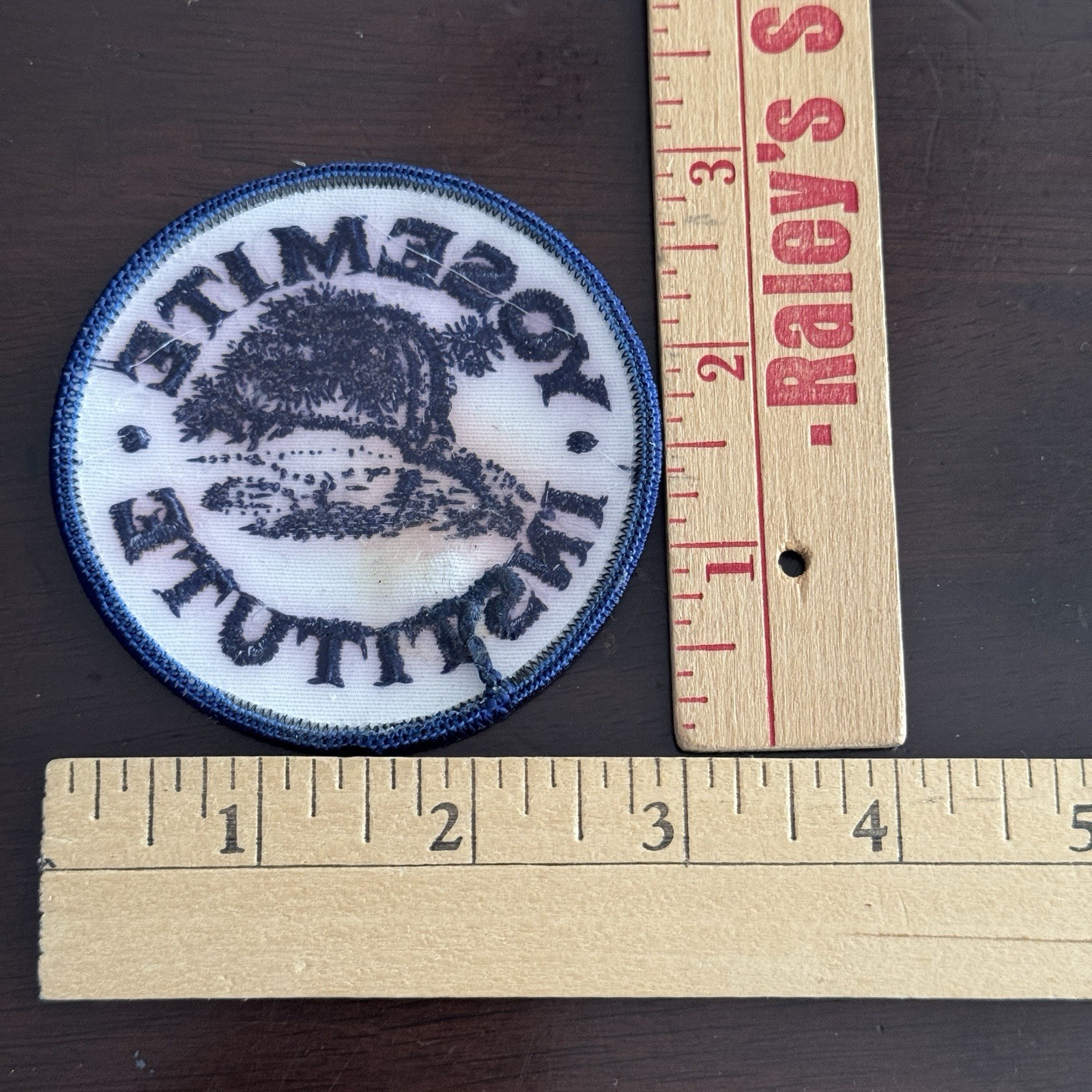 Vintage Yosemite Institute Embroidered Patch 1980s Tree Logo National Park 3”