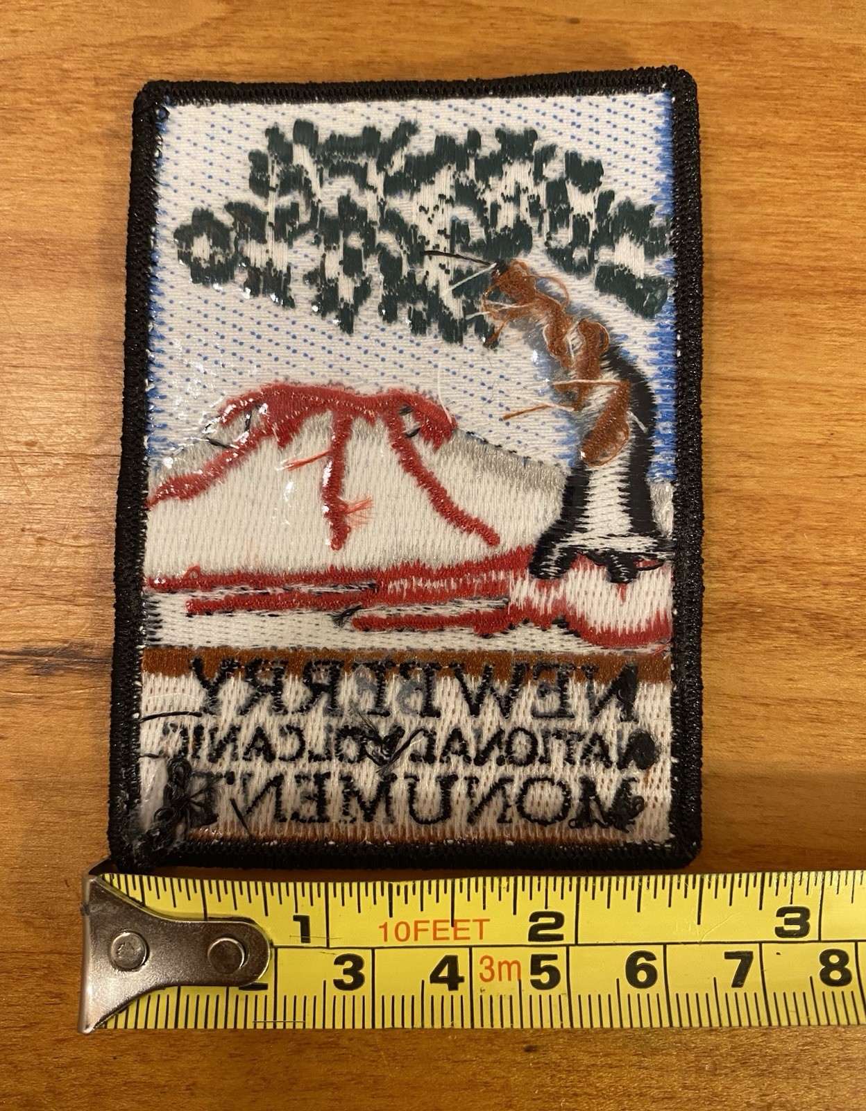 Newberry National Volcanic Monument Oregon Iron-On Clothing Patch