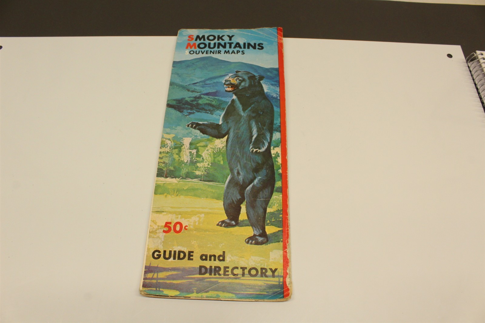 Vintage 1968 Smoky Mountains Souvenir Maps Guide And Directory National Park