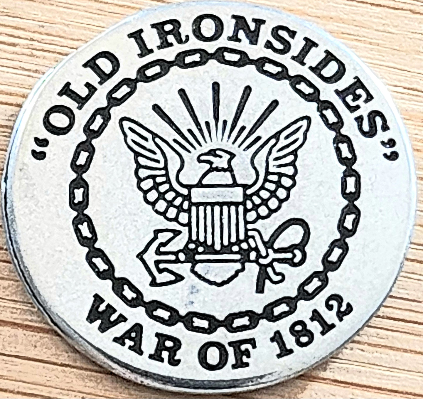 USS CONSTITUTION – OLD IRONSIDES – BOSTON MASSACHUSETTS NATIONAL PARK TYPE TOKEN