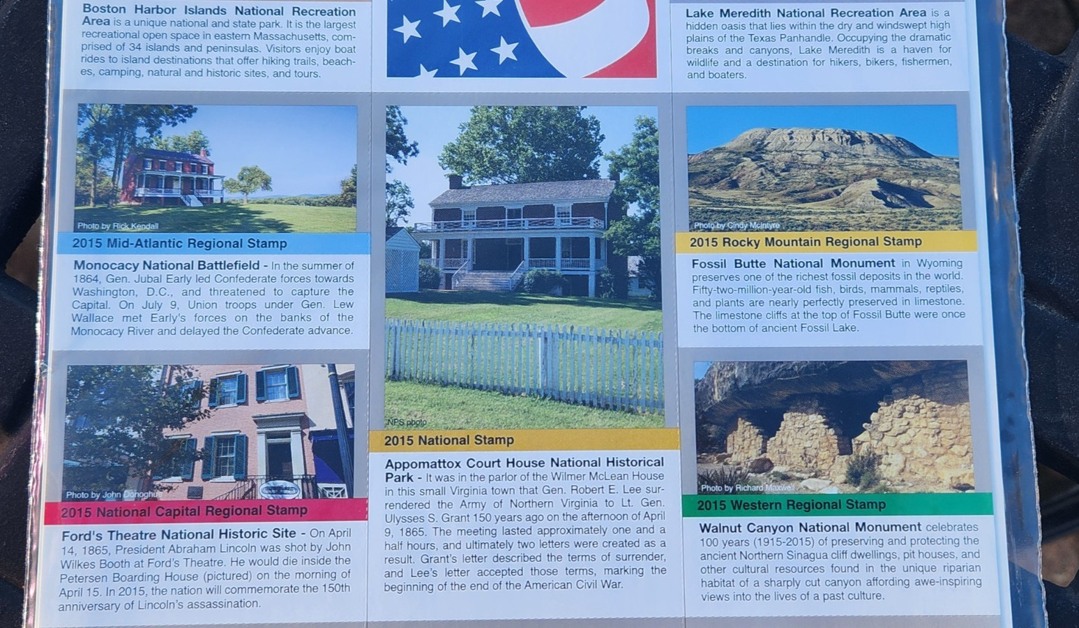 Passport To Your National Parks 2015 Stamp Series Sealed Set of 10 in Factory pk