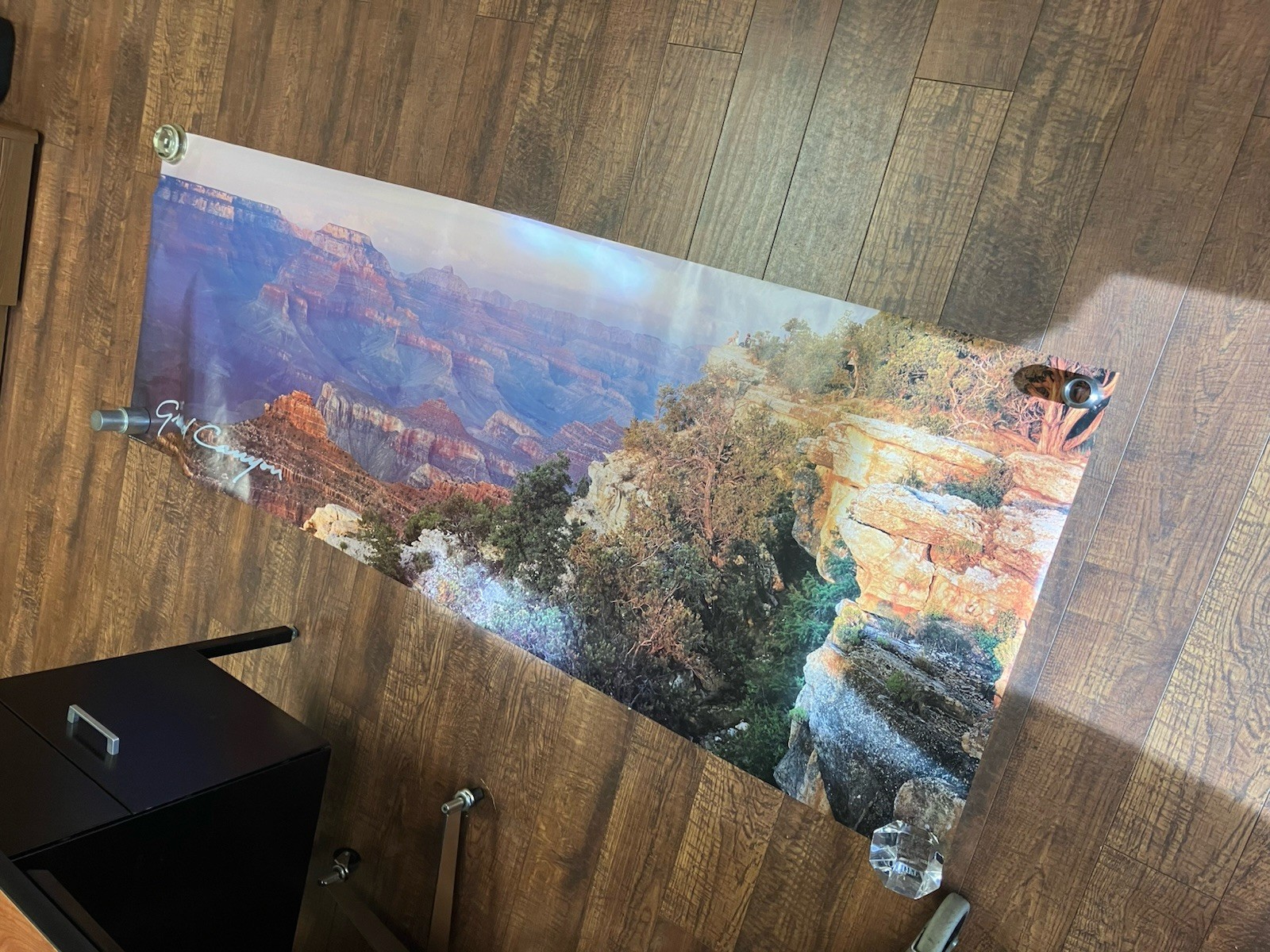 Vintage 1988 Jumbo Grand Canyon National Park Poster 26 X 74
