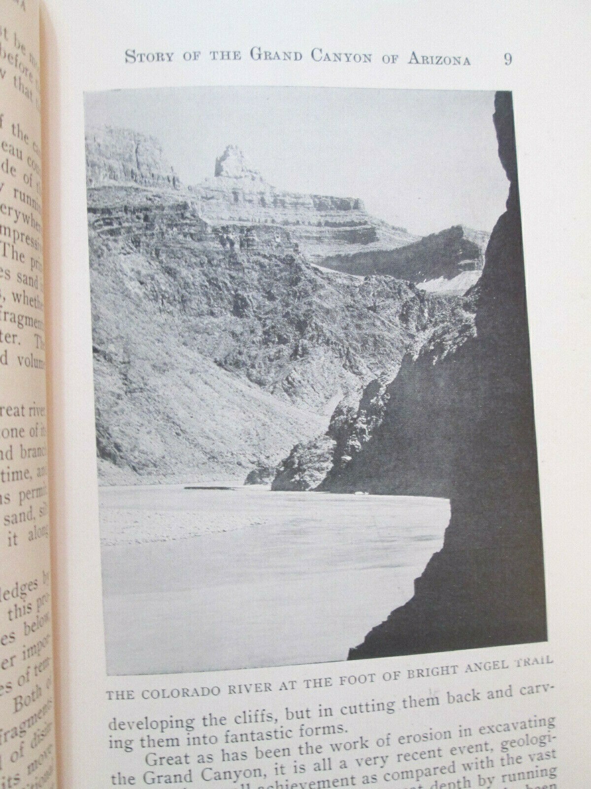 STORY OF THE GRAND CANYON OF ARIZONA Book BY FRED HARVEY 9th Ed 1926 w/ Maps