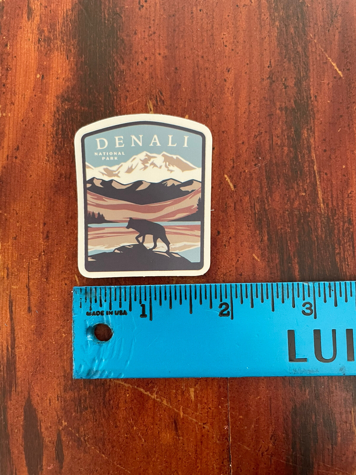 Denali National Park Outdoor Wilderness Sticker Decal
