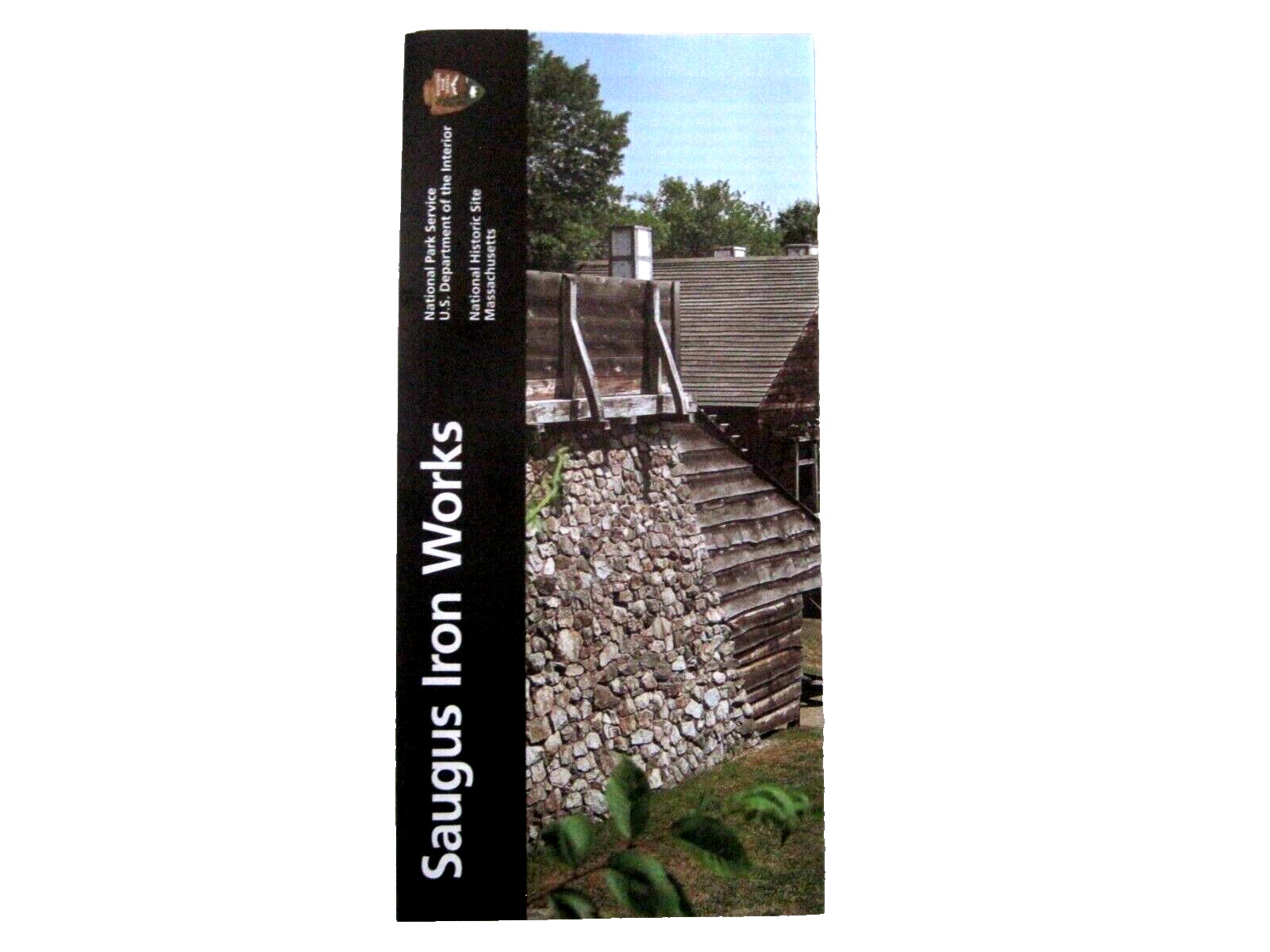 Saugus Iron Works Historic Site National Park Service Unigrid Brochure Map