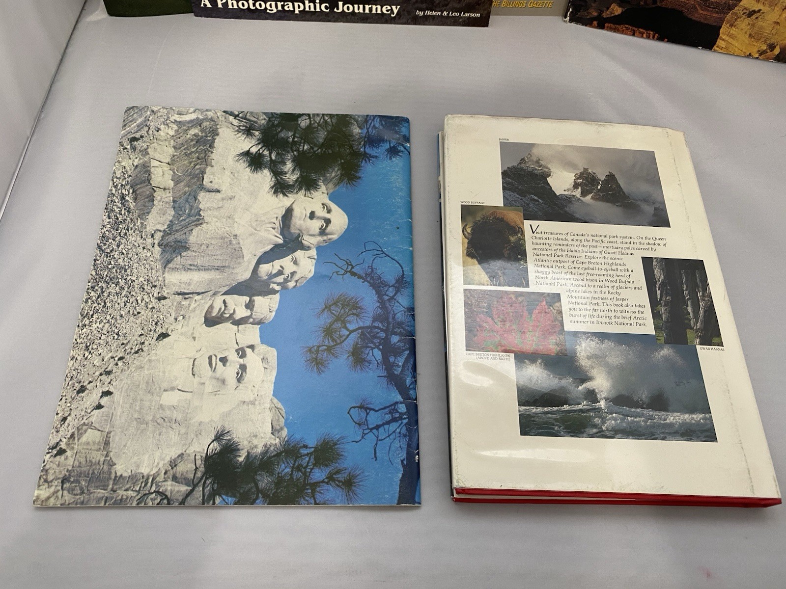 Various Vintage National Park Related Books Yosemite, Yellowstone, Teton