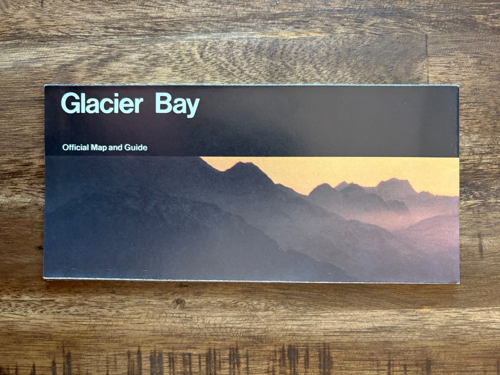 Glacier Bay National Park – 1997 Unigrid Brochure Map Pamphlet
