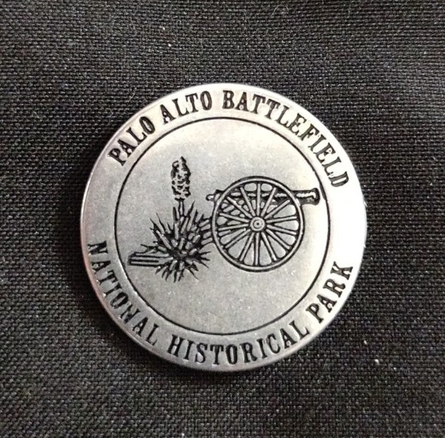 Palo Alto Battlefield Texas National Historical Park National Park Coin Token