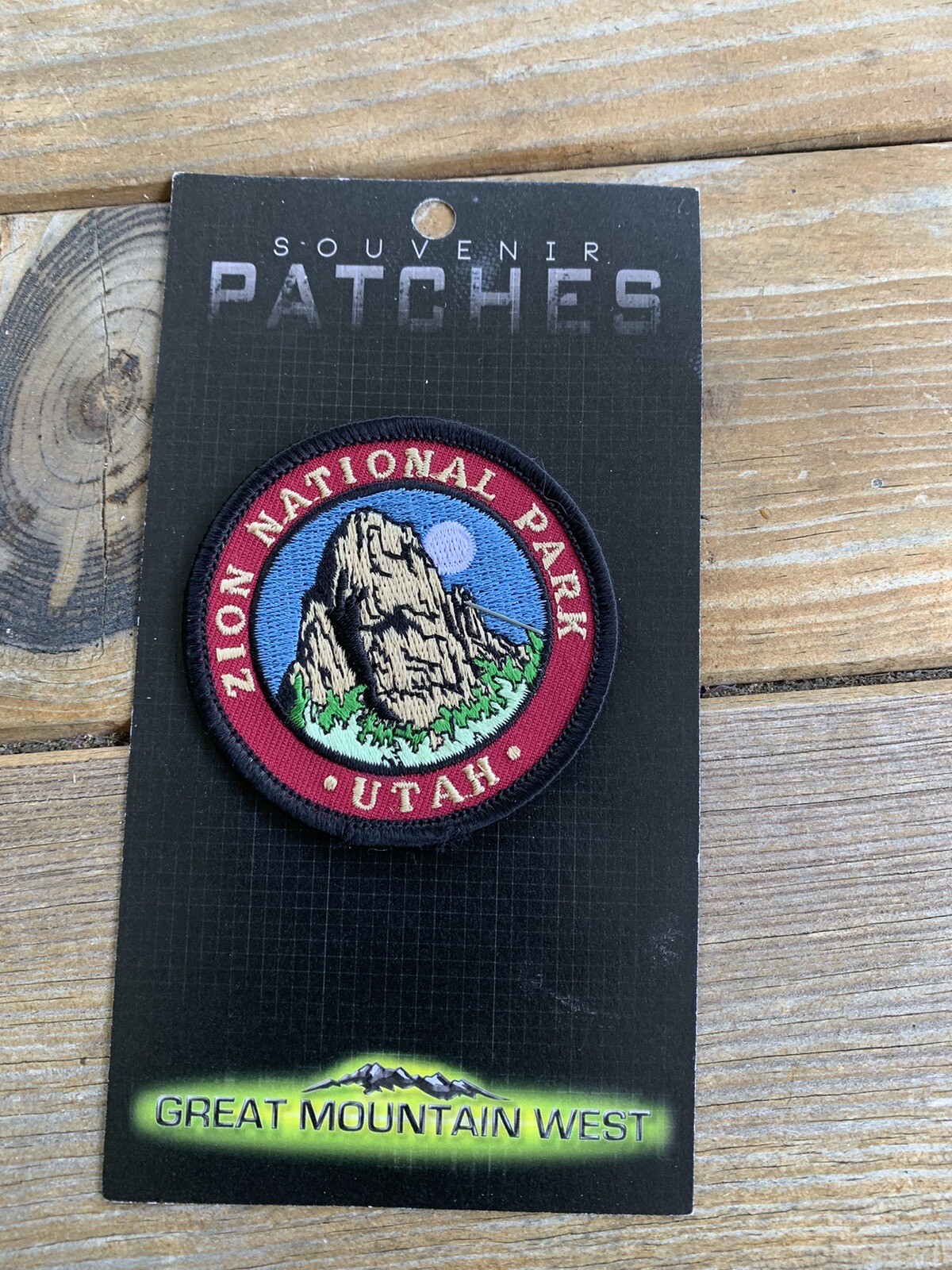 Zion National Park, Utah Great Mountain West Embroidered Iron On Patch New