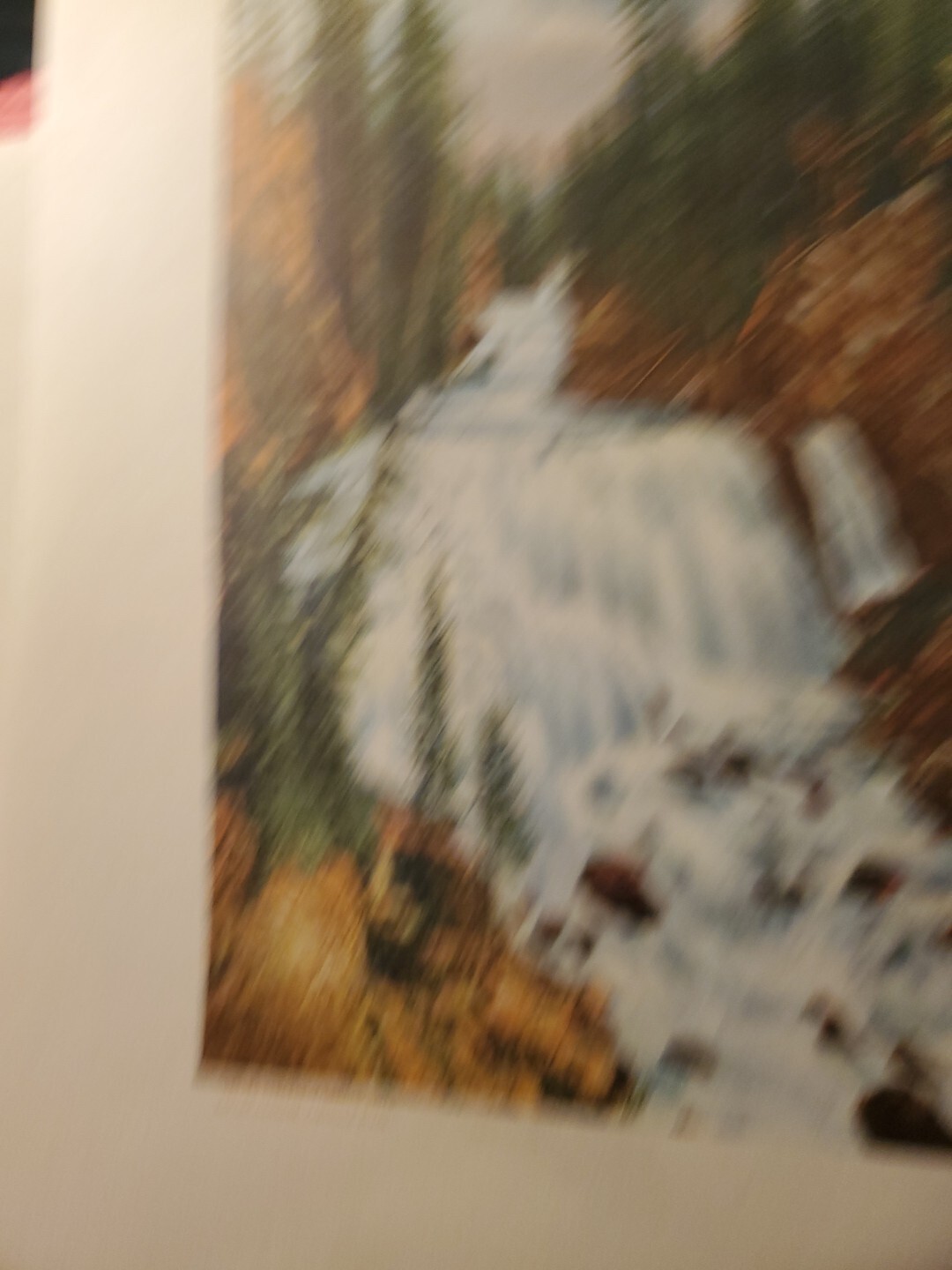 Vintage 1920s Haynes Souvenir Yellowstone National Park Colored Linen Prints