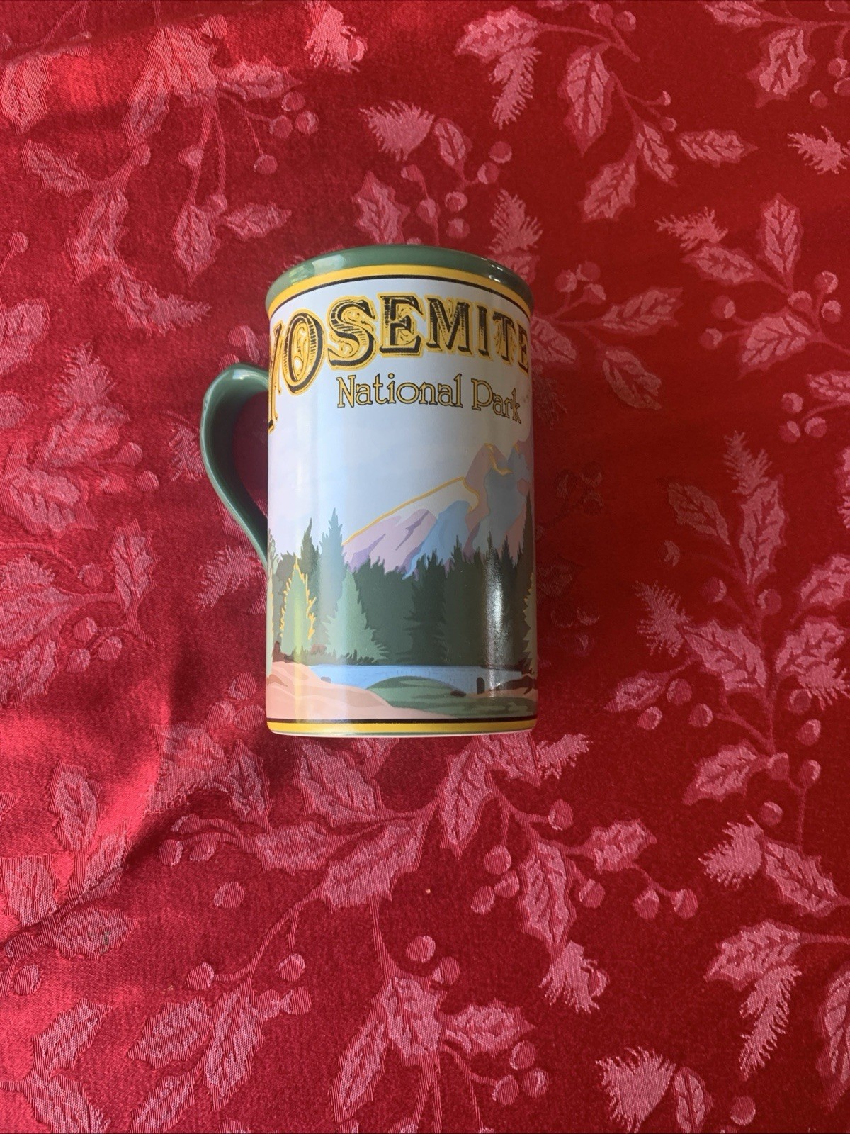 Yosemite National Park Coffee Cup Ceramic Mug Half Dome Souvenir