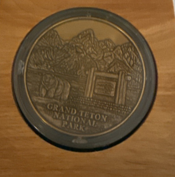 Century Of History Moulton Barn, Grand Teton National Park Token 1913-2013