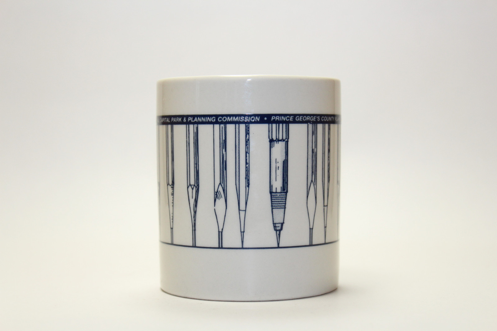 National Park Capital Park & Planning Commission Pencil Design Coffee Mug MD