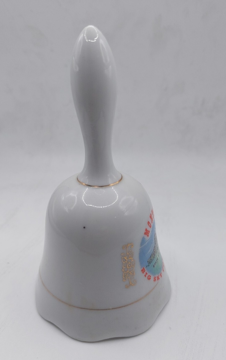 Vintage Travel Souvenir Dinner Bell – Montana Capitol – Big Sky Country – GUC