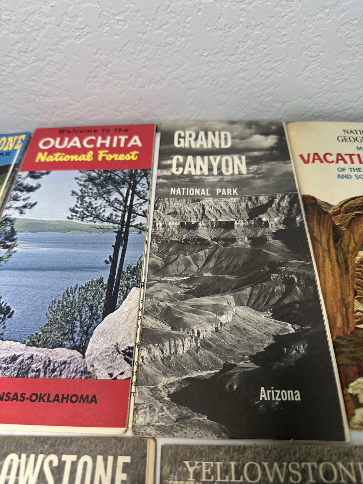 NATIONAL PARKS BROCHURES 1960’s-70’s Yellowstone National Forrest’s Lot Of 19