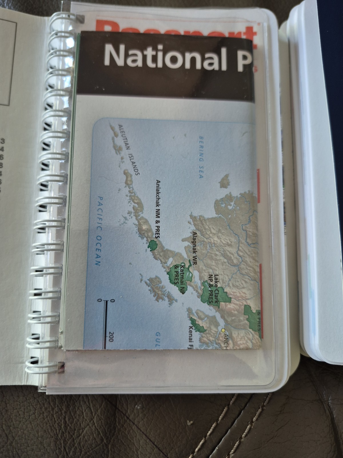 2 Books Passport to Your National Parks- Eastern National- Navy Spiral Bond 2017